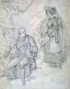 Untitled c1815-1865. Artist: Eugene Deveria