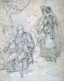Untitled c1815-1865. Artist: Eugene Deveria