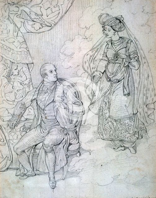 'Untitled', c1815-1865. Artist: Eugene Deveria