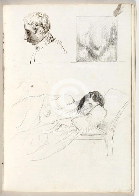 (Untitled), c1832. Creator: Thomas Cole.