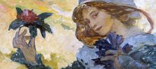 Untitled c1880-1930. Artist: Alphonse Mucha