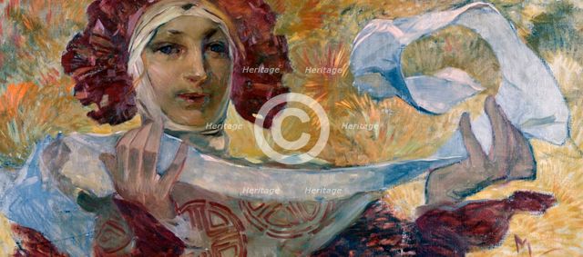'Untitled', c1880-1930. Artist: Alphonse Mucha