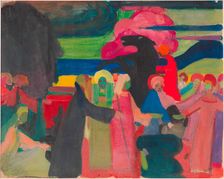 Untitled, c1909. Creator: Kandinsky, Wassily Vasilyevich (1866-1944)