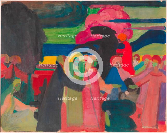 Untitled, c1909. Creator: Kandinsky, Wassily Vasilyevich (1866-1944).