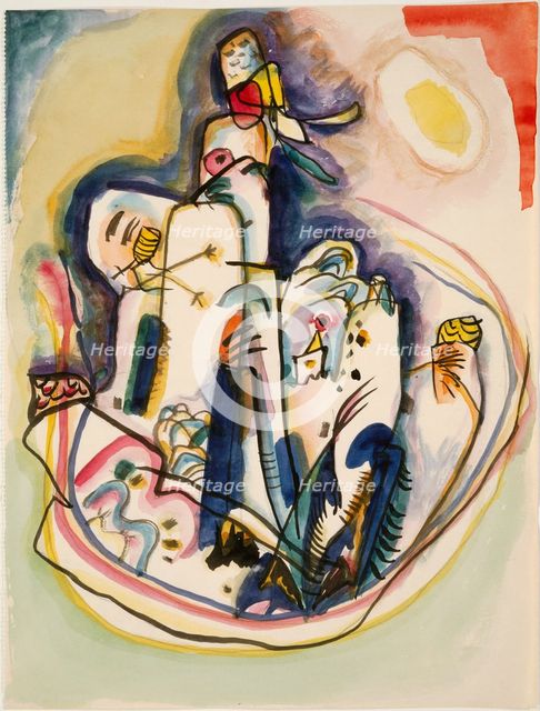 Untitled, c1919. Creator: Kandinsky, Wassily Vasilyevich (1866-1944).
