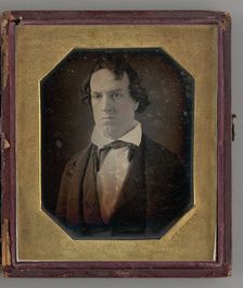 Untitled (Gideon Welles, Secretary of the Navy), 1847. Creator: John Plumbe