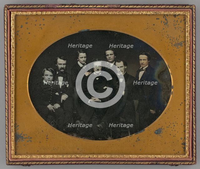 Untitled (Gregory Brothers), 1849. Creator: Alexander Beckers.