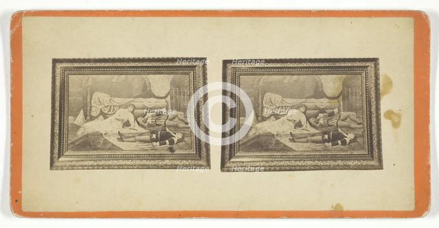 Untitled [dramatic scene], late 19th century.  Creator: C. H. Wareham.
