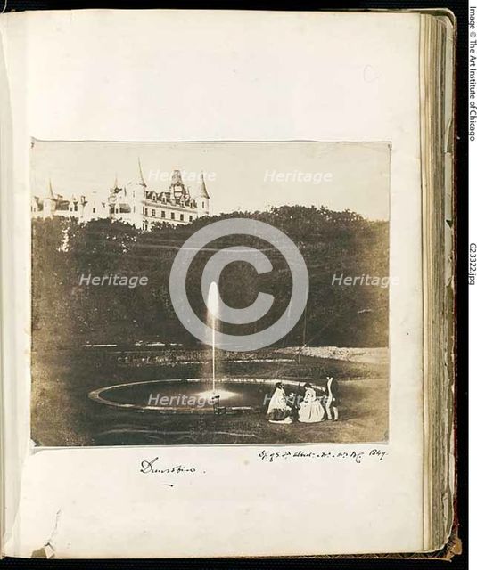 Untitled (Dunrobin), 1849. Creator: Unknown.