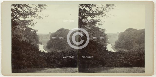 Untitled (Fountains Abbey Surprise View), 1860s. Creator: Unknown.