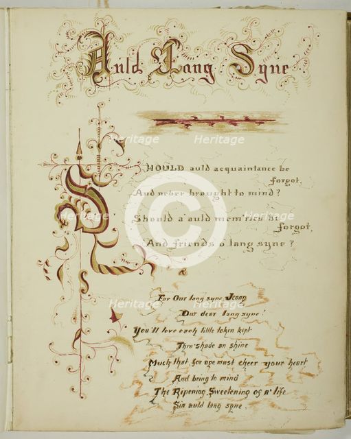 Untitled [For Auld Lang Syne], 1855/68. Creator: Georgina Cowper.