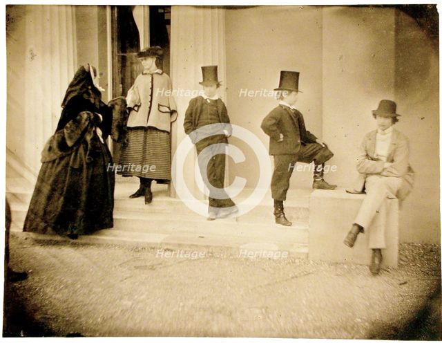 Untitled [family group], 1849/60.  Creator: Unknown.