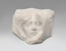 Untitled (Female Head), c. 1890-1920. Creator: Edouard Fortiny