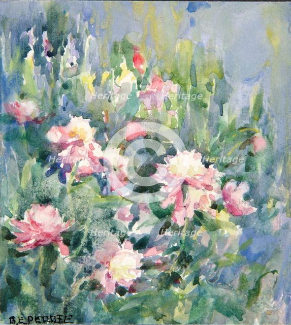 Untitled (Flowers), 1916. Creator: Bertha Eversfield Perrie.