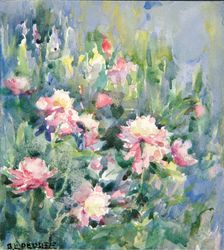 Untitled (Flowers), 1916. Creator: Bertha Eversfield Perrie