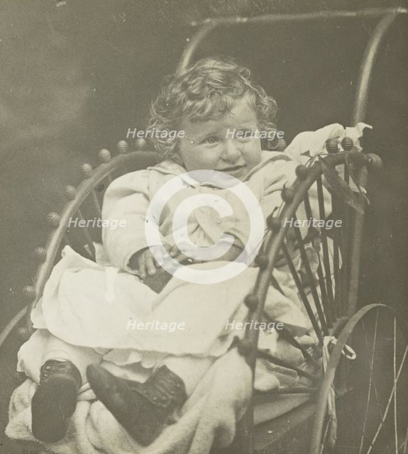 Untitled (Howard Schubart in Carriage), 1893. Creator: Alfred Stieglitz.
