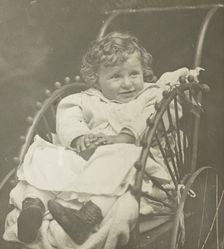 Untitled (Howard Schubart in Carriage), 1893. Creator: Alfred Stieglitz