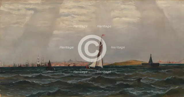 Untitled (Harbor Scene), n.d. Creator: Unknown.