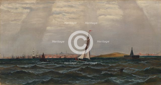 Untitled (Harbor Scene), n.d. Creator: Unknown.