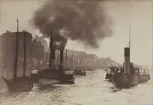 Untitled (Harbor Scene), c. 1880. Creator: Frank Meadow Sutcliffe (British, 1853-1941)