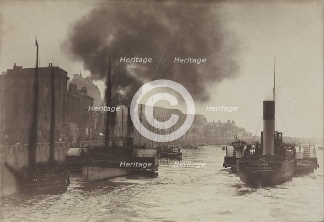 Untitled (Harbor Scene), c. 1880. Creator: Frank Meadow Sutcliffe (British, 1853-1941).