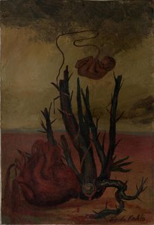 Untitled (Heart, Cactus, Fetus) . Creator: Kahlo, Frida (1907-1954)