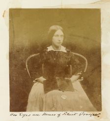 Untitled (Her eyes are Homes of Silent Prayer), 1849/60. Creator: Unknown