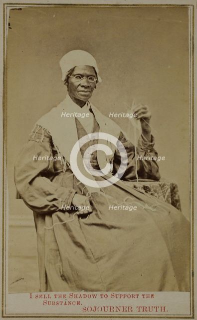 Untitled ("I Sell the Shadow to Support the Substance"), 1864/65. Creator: S. C. Wright.