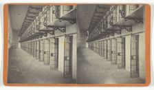 Untitled [interior of a prison, 1875/99. Creator: Unknown