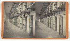 Untitled [interior of a prison, 1875/99. Creator: Unknown