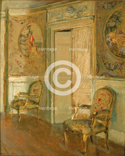 Untitled (Interior View). Creator: Walter Gay.