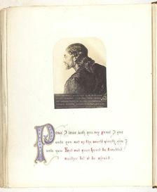 Untitled [illustration of Jesus with Biblical quote], 1855/68. Creator: Georgina Cowper