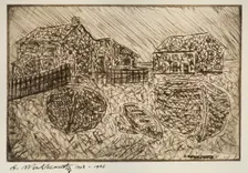 Untitled (One Of Six Prints), 1903-1925. Creator: Abraham Walkowitz