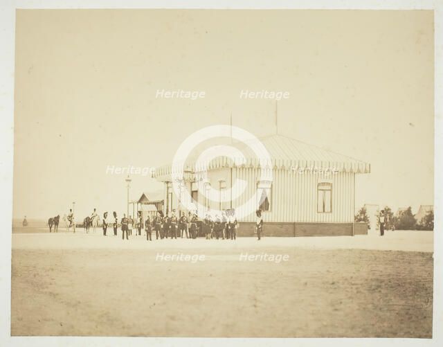 Untitled [officers and dignitaries], 1857.  Creator: Gustave Le Gray.