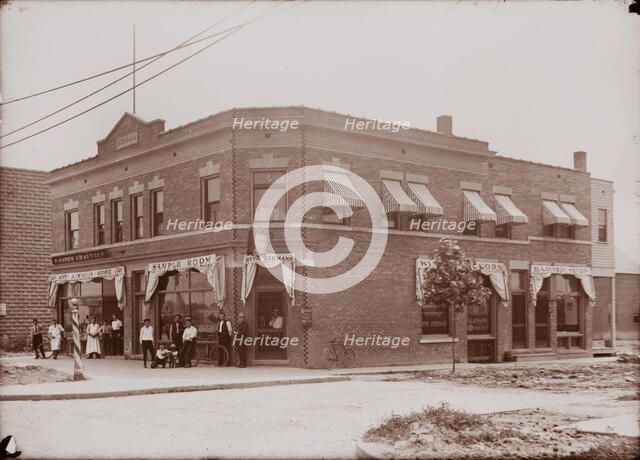 Untitled (Otto Ziemann, Sample Room, 2528 Jefferson, Detroit, Michigan), between 1910 & 1935. Creator: Wendell Hotter.