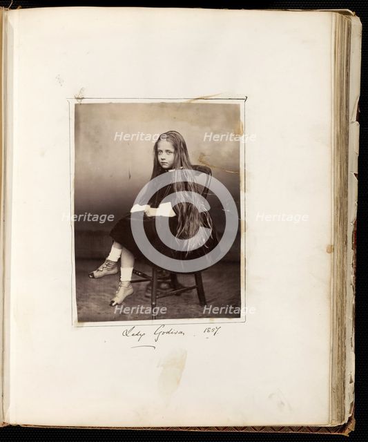 Untitled (Lady Godiva), 1857. Creator: Unknown.