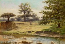 Untitled Landscape, 1893. Creator: Richard Gruelle