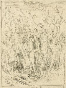 Untitled (Landscape), c. 1843. Creator: Charles Emile Jacque
