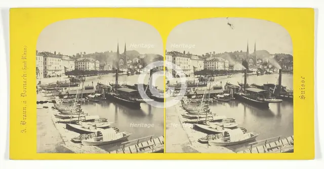 Untitled [Lucerne], 1850/77.  Creator: Adolphe Braun.