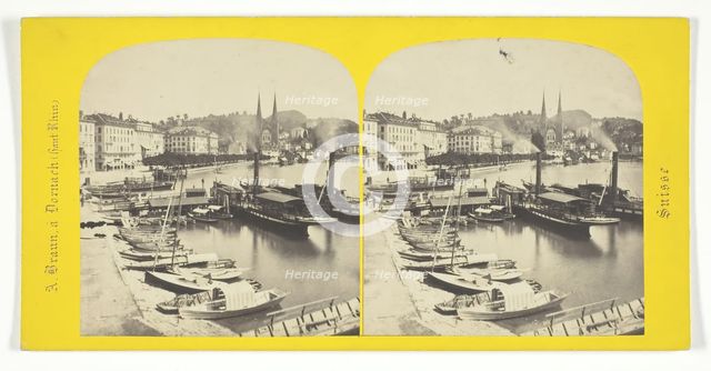 Untitled [Lucerne], 1850/77.  Creator: Adolphe Braun.
