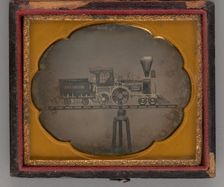 Untitled (Model of Brookline Steam Engine), 1858. Creator: Unknown