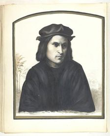 Untitled [man in Renaissance dress], 1855/68. Creator: Georgina Cowper