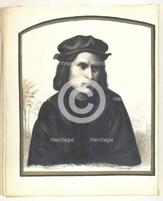 Untitled [man in Renaissance dress], 1855/68.  Creator: Georgina Cowper.