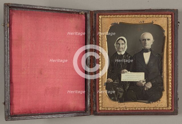 Untitled (Married Couple), 1852. Creator: Unknown.