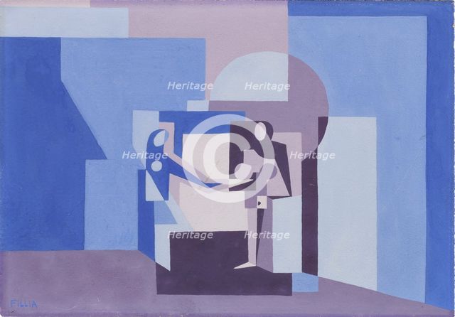 Untitled (Mechanical Love), 1927. Creator: Fillia, (Luigi Colombo) (1904-1936).