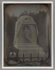 Untitled (Mt. Auburn Cemetery, Cambridge, Massachusetts), 1850. Creators: Albert Sands Southworth, Josiah Johnson Hawes