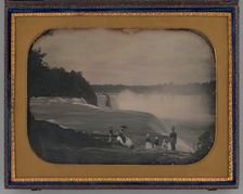 Untitled (Niagara Falls), 1850. Creator: Unknown