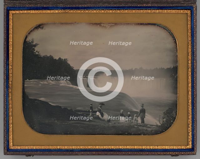 Untitled (Niagara Falls), 1850. Creator: Unknown.