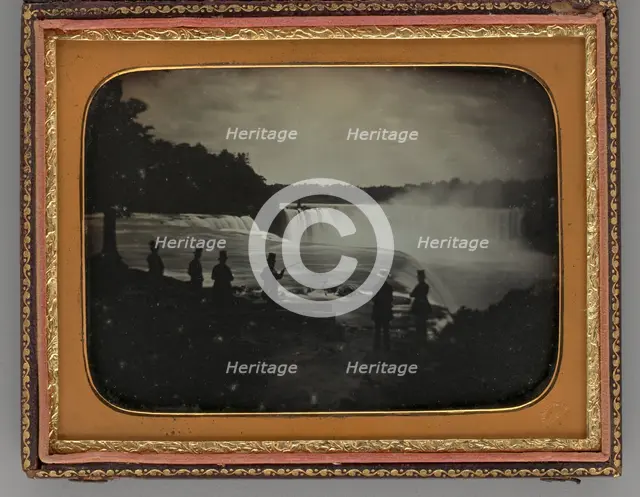 Untitled (Niagara Falls), 1852. Creator: Platt D. Babbitt.