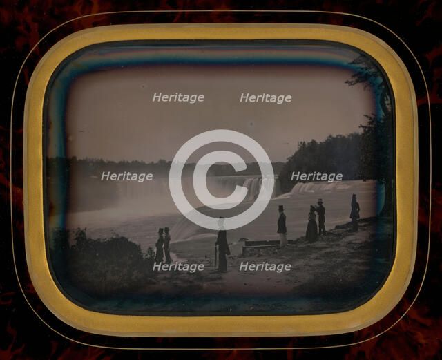 Untitled (Niagara Falls), 1853. Creator: Platt D. Babbitt.